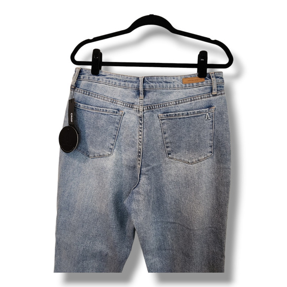 Articles of Society High-Rise Straight Leg Crop Jeans Women’s Size 31 - Picture 9 of 13